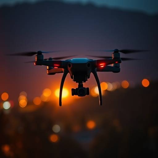 Icon representing aerial video production