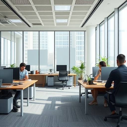 Internal training video: A simulated workplace environment