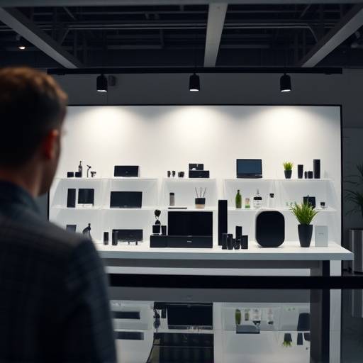 Thumbnail of a corporate video for StellarTech Innovations, showcasing their new product line.